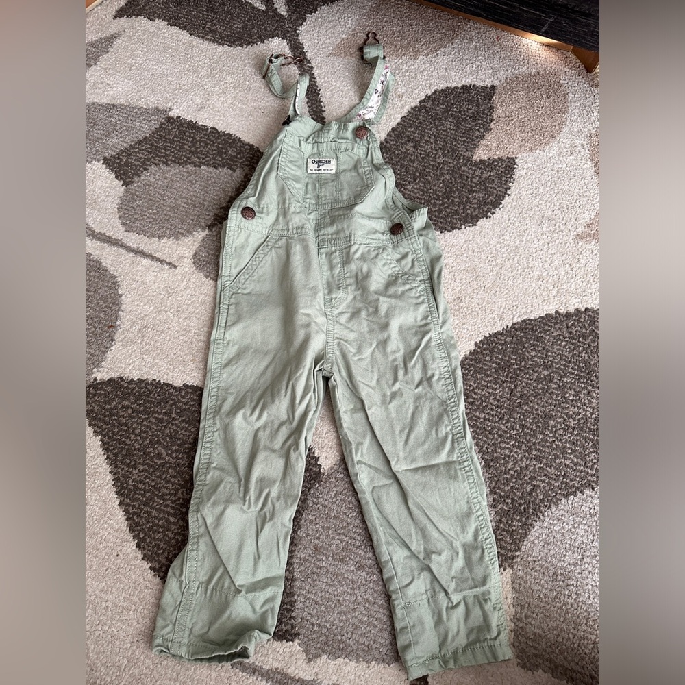 3t overalls green osh kosh